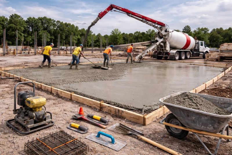 Commercial Slab Construction in Grand Rapids, MI