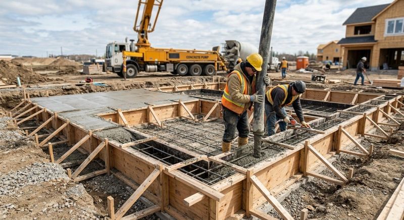 Concrete Basement Pouring in Charleston, SC