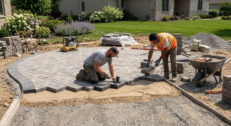Paver Patio Installation in Fairfield County, CT